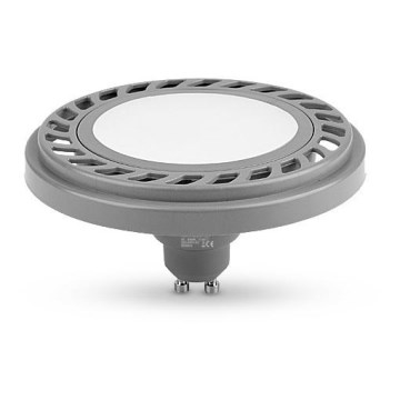 Λαμπτήρας LED ECOLINE SOFT AR111 GU10/9W/230V 3000K 120° γκρι - Brilagi