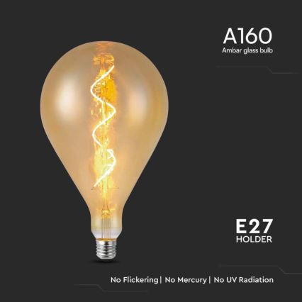 Λαμπτήρας LED FILAMENT A160 E27/4W/230V 2700K