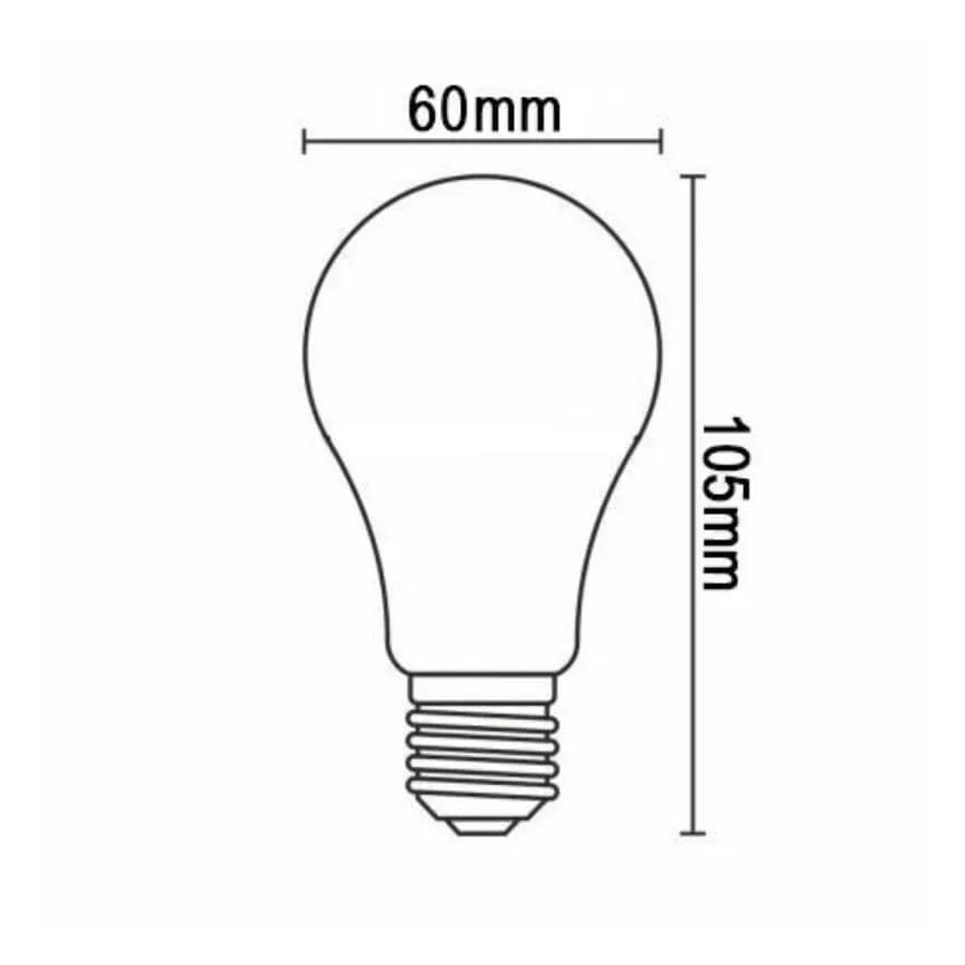 Λαμπτήρας LED WHITE FILAMENT A60 E27/9W/230V 4000K