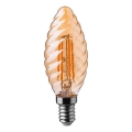 Λαμπτήρας LED FILAMENT AMBER E14/4W/230V 2200K