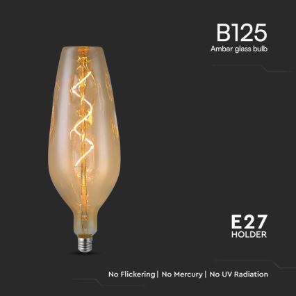 Λαμπτήρας LED FILAMENT B125 E27/4W/230V 2700K