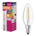 Λαμπτήρας LED FILAMENT B40 E14/4W/230V 2700K - Osram