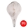 Λαμπτήρας LED FILAMENT BUMPED SMOKE ET160 E27/4W/230V 2000K