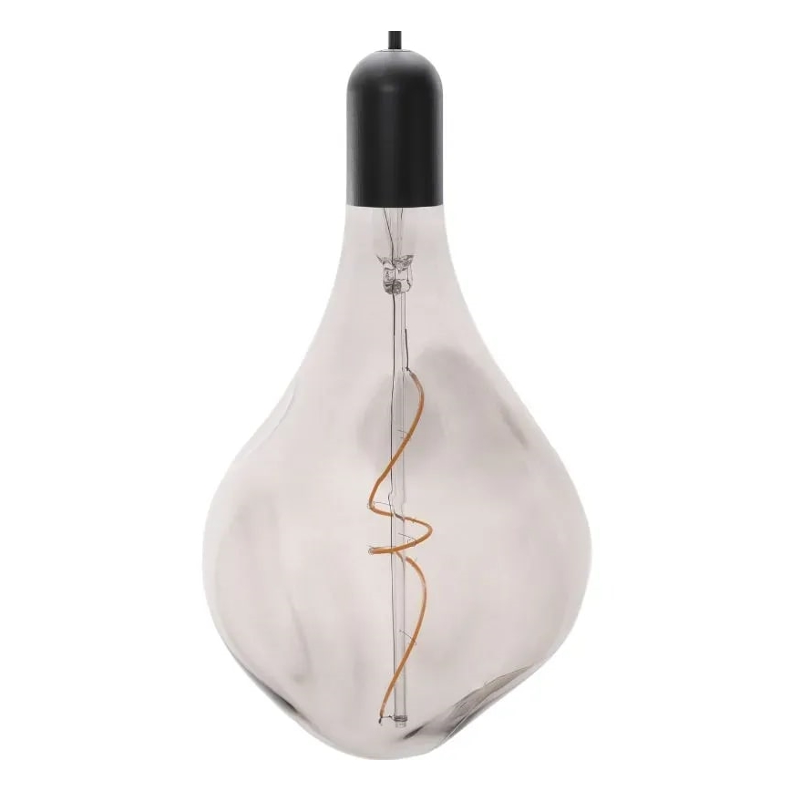 Λαμπτήρας LED FILAMENT BUMPED SMOKE ET160 E27/4W/230V 2000K