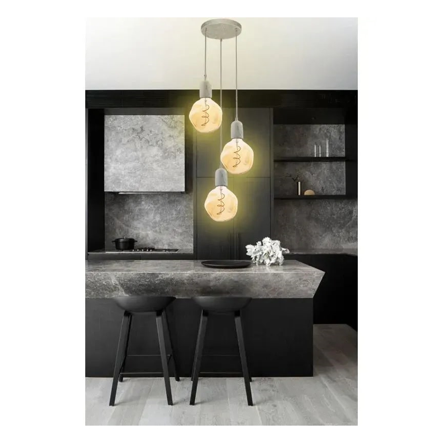 Λαμπτήρας LED FILAMENT BUMPED VINTAGE G125 E27/4W/230V 2000K