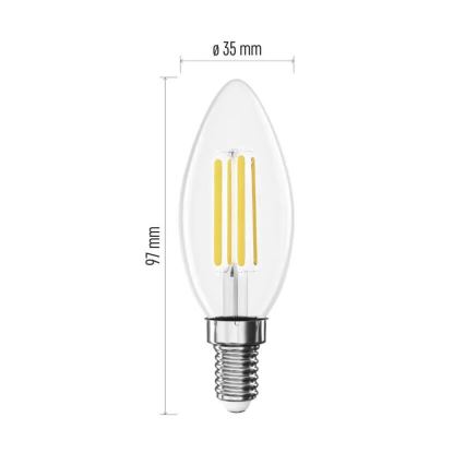 Λαμπτήρας LED FILAMENT E14/3,8W/230V 4000K