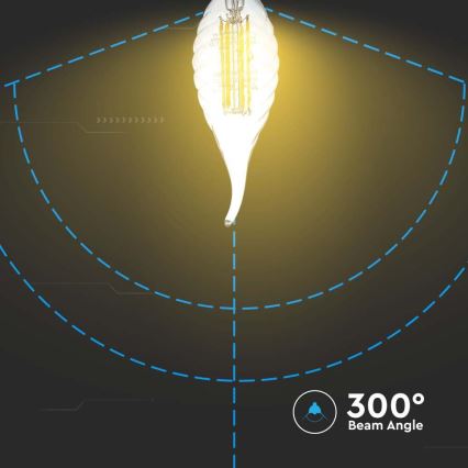 Λαμπτήρας LED FILAMENT E14/4W/230V 3000K