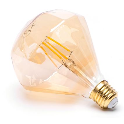 Λαμπτήρας LED FILAMENT E27/4W/230V 1800K diamant - Aigostar