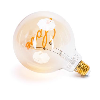 Λαμπτήρας LED FILAMENT E27/4W/230V 1800K love - Aigostar