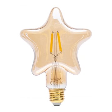 Λαμπτήρας LED FILAMENT E27/4W/230V 1800K αστέρι - Aigostar