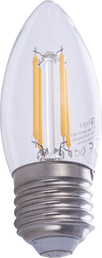 Λαμπτήρας LED FILAMENT E27/4W/230V 2700K