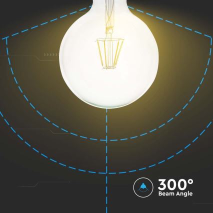 Λαμπτήρας LED FILAMENT G125 E27/10W/230V 3000K