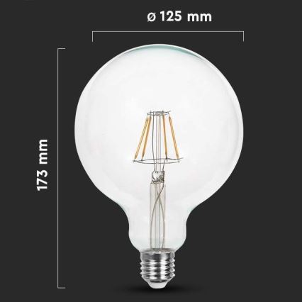 Λαμπτήρας LED FILAMENT G125 E27/10W/230V 3000K