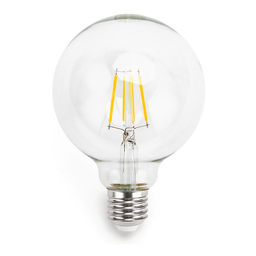 Λαμπτήρας LED FILAMENT G95 E27/4W/230V 2700K - Aigostar