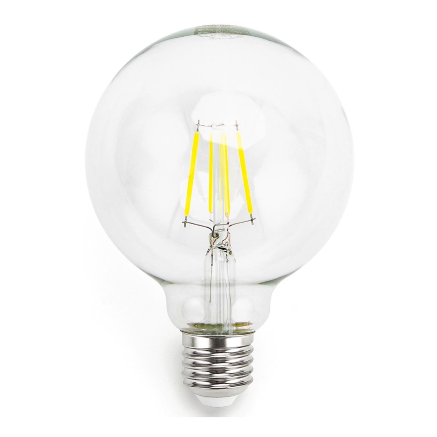 Λαμπτήρας LED FILAMENT G95 E27/6W/230V 6500K - Aigostar