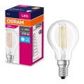 Λαμπτήρας LED FILAMENT P40 E14/4W/230V 4000K - Osram