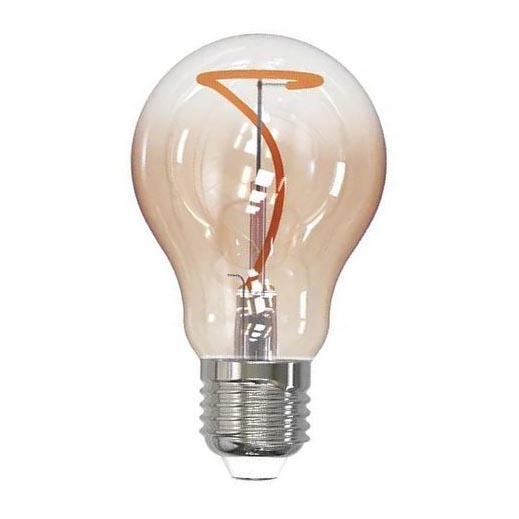 Λαμπτήρας LED FILAMENT SHAPE A60 E27/4W/230V 1800K καφέ