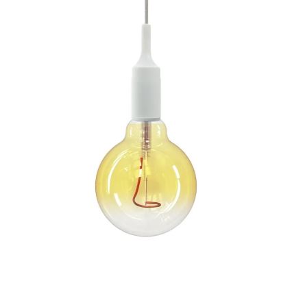 Λαμπτήρας LED FILAMENT SHAPE G95 E27/4W/230V 1800K κίτρινο