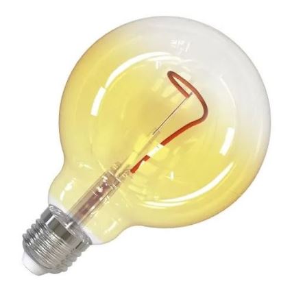 Λαμπτήρας LED FILAMENT SHAPE G95 E27/4W/230V 1800K κίτρινο