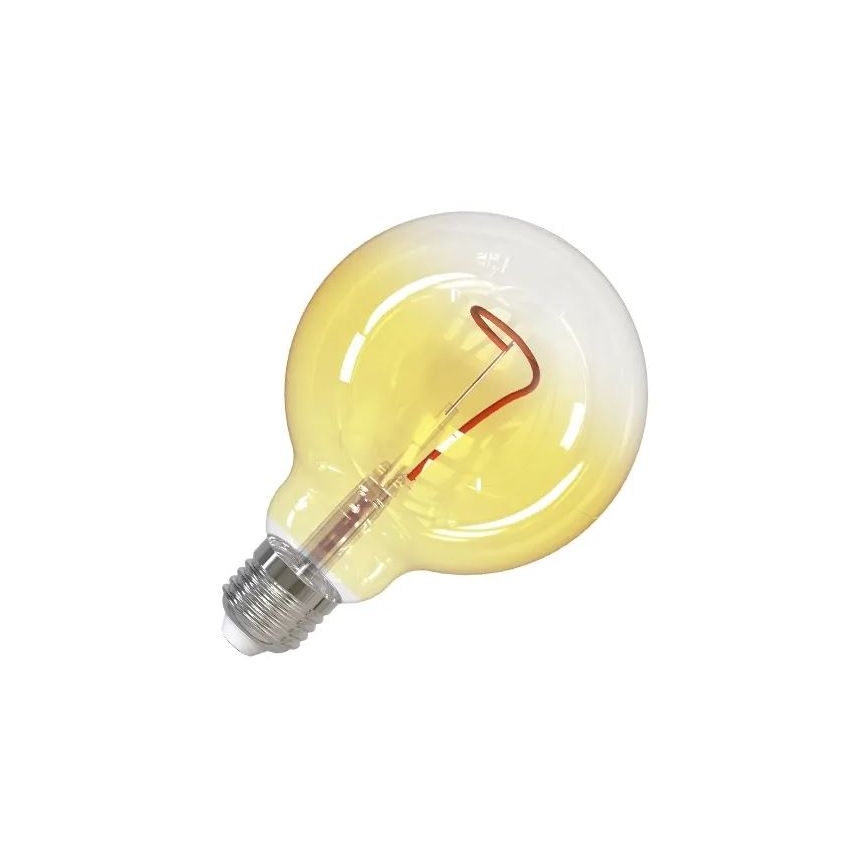 Λαμπτήρας LED FILAMENT SHAPE G95 E27/4W/230V 1800K κίτρινο
