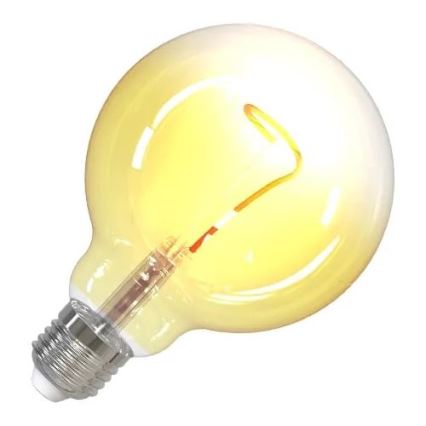 Λαμπτήρας LED FILAMENT SHAPE G95 E27/4W/230V 1800K κίτρινο