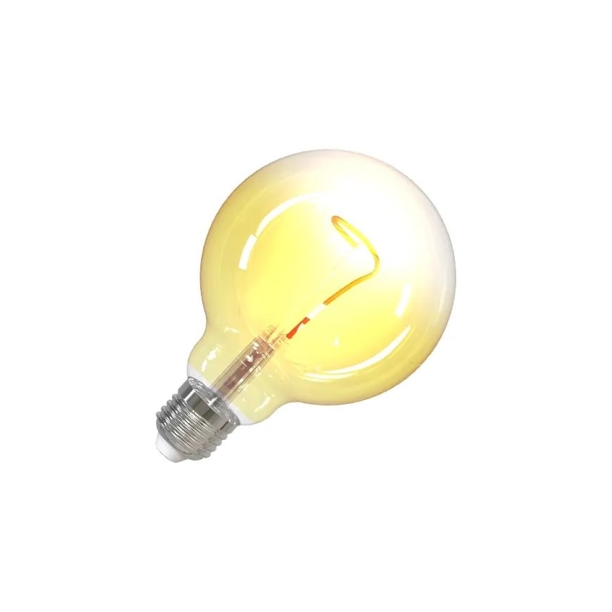 Λαμπτήρας LED FILAMENT SHAPE G95 E27/4W/230V 1800K κίτρινο