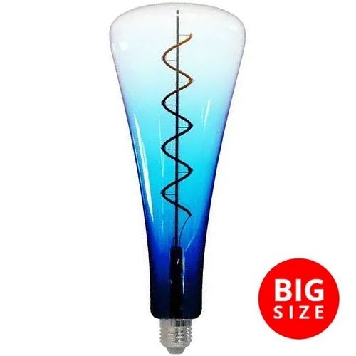 Λαμπτήρας LED FILAMENT SHAPE T110 E27/5W/230V 1800K μπλε