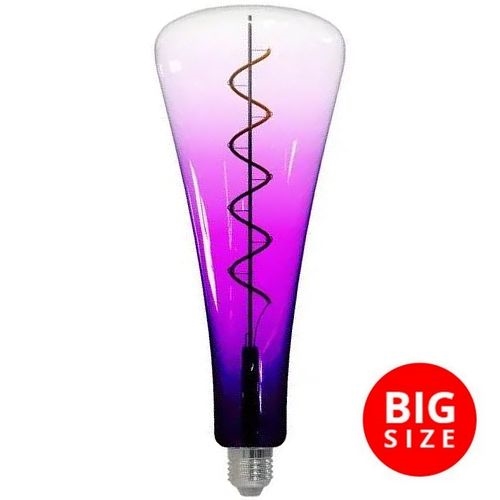 Λαμπτήρας LED FILAMENT SHAPE T110 E27/5W/230V 1800K μωβ