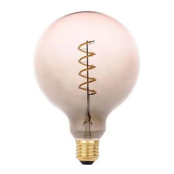 Λαμπτήρας LED FILAMENT SPIRAL G125 E27/4W/230V 2000K γκρι/ροζ