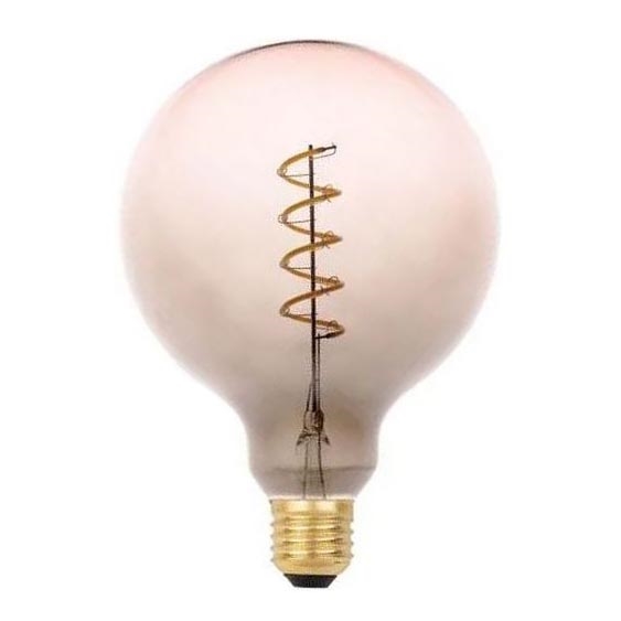 Λαμπτήρας LED FILAMENT SPIRAL G125 E27/4W/230V 2000K γκρι/ροζ