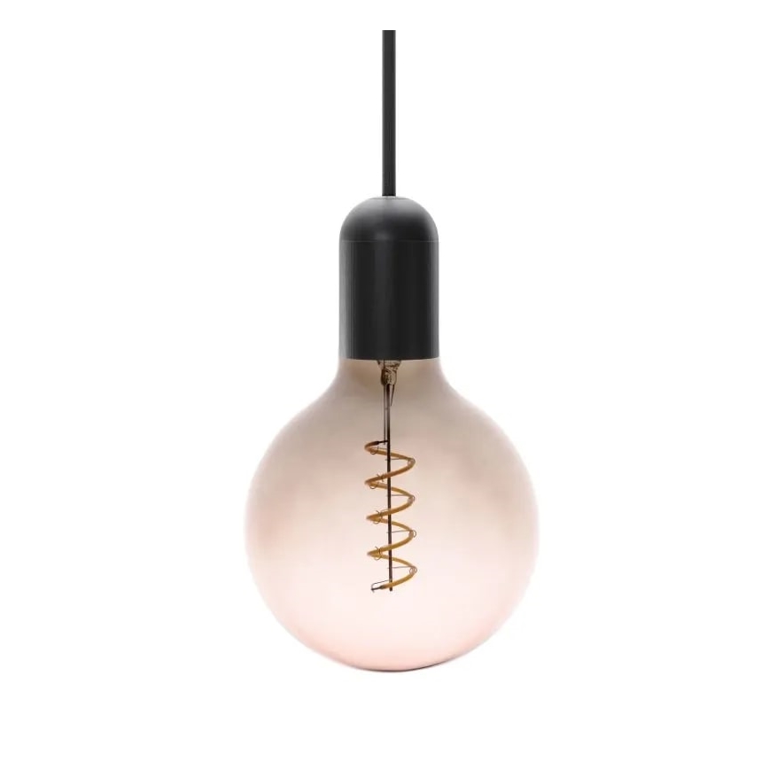 Λαμπτήρας LED FILAMENT SPIRAL G125 E27/4W/230V 2000K γκρι/ροζ
