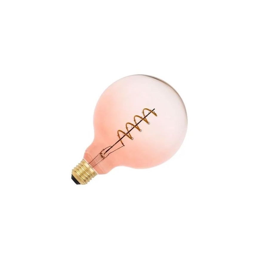 Λαμπτήρας LED FILAMENT SPIRAL G125 E27/4W/230V 2000K ροζ