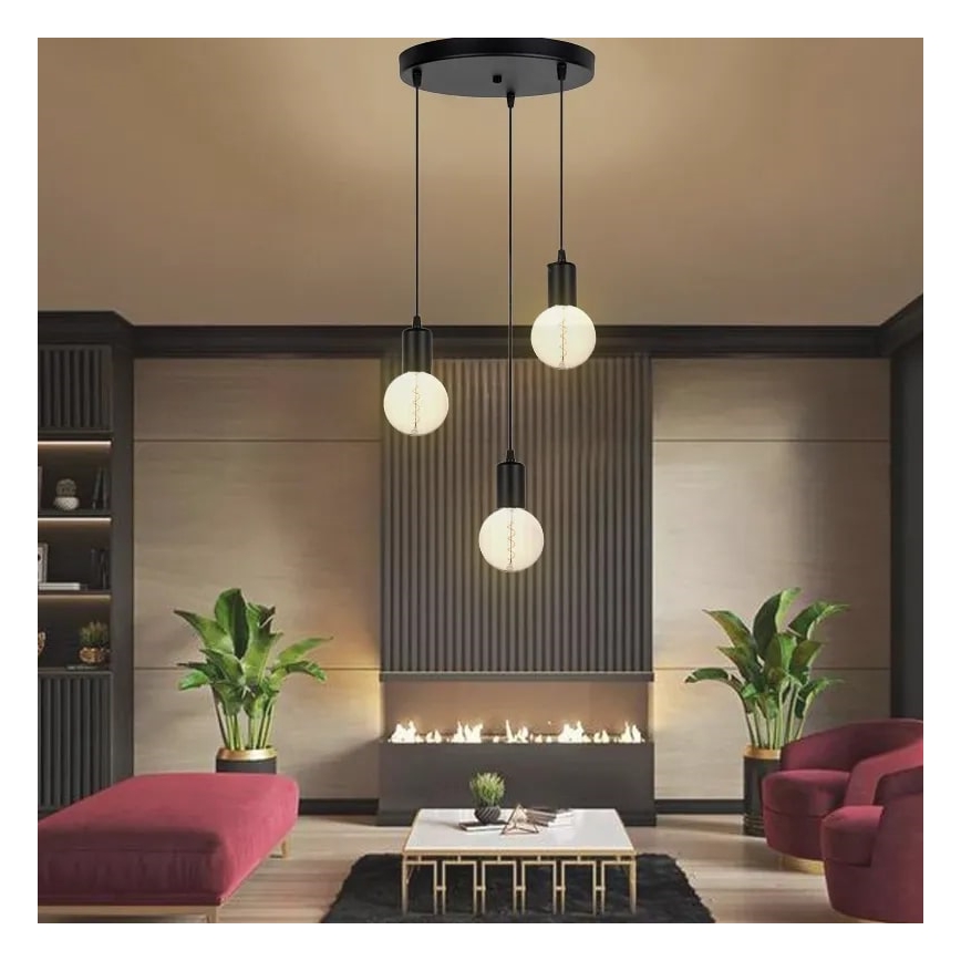 Λαμπτήρας LED FILAMENT SPIRAL SMOKE G200 E27/4W/230V 2000K