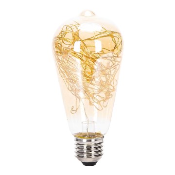 Λαμπτήρας LED FILAMENT ST64 E27/1,2W/230V 2500K - Aigostar