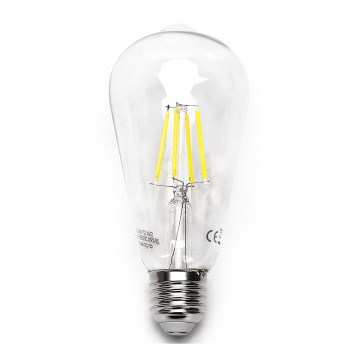 Λαμπτήρας LED FILAMENT ST64 E27/4W/230V 6500K - Aigostar