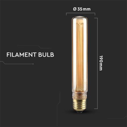 Λαμπτήρας LED FILAMENT T30 E27/2W/230V 1800K Art Edition