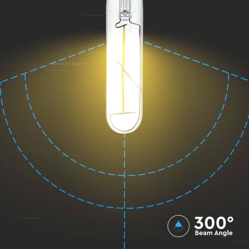 Λαμπτήρας LED FILAMENT T30 E27/2W/230V 3000K