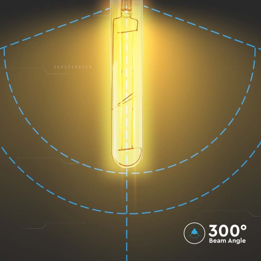 Λαμπτήρας LED FILAMENT T30 E27/6W/230V 2200K