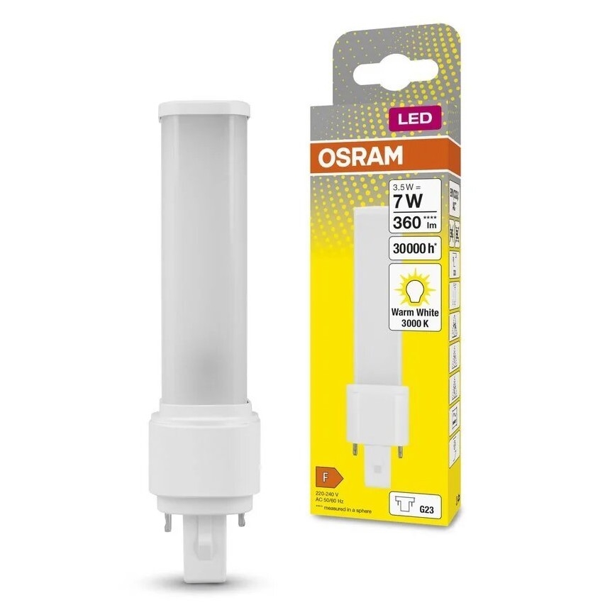 Λαμπτήρας LED G23/3,5W/230V 3000K - Osram