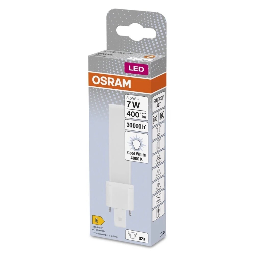 Λαμπτήρας LED G23/3,5W/230V 4000K - Osram