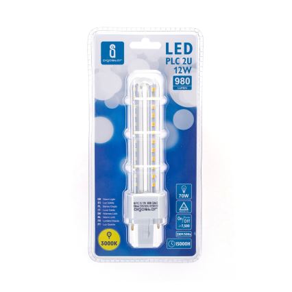 Λαμπτήρας LED G24D-3/12W/230V 3000K - Aigostar