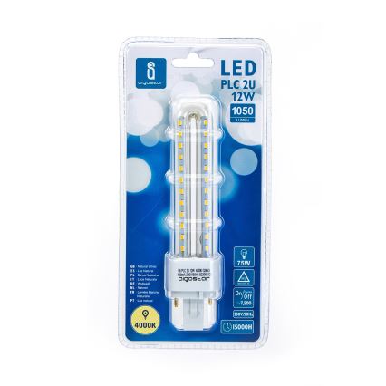 Λαμπτήρας LED G24D-3/12W/230V 4000K - Aigostar