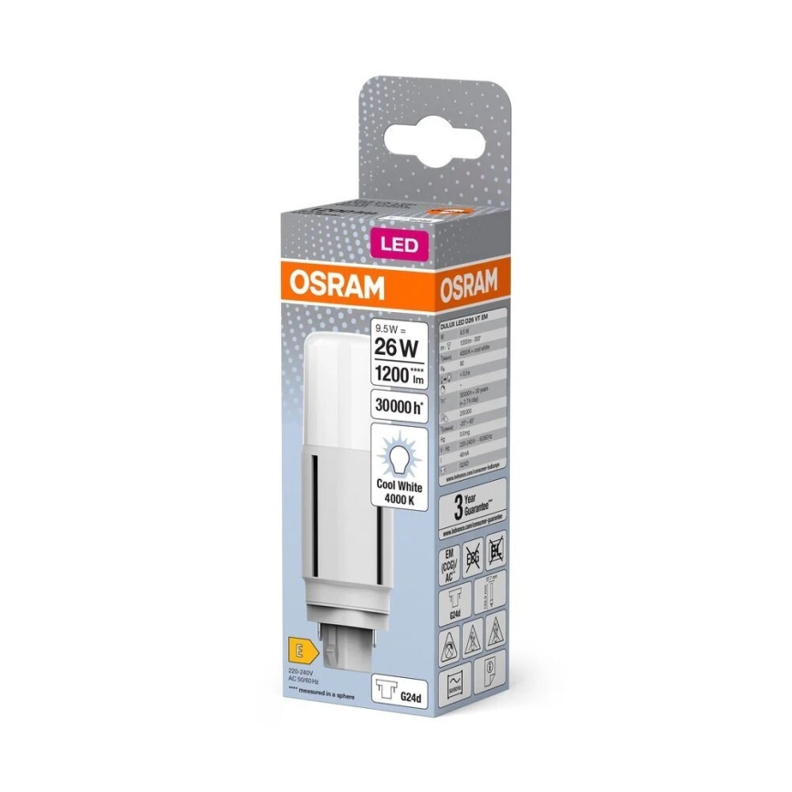 Λαμπτήρας LED G24d/9,5W/230V 4000K - Osram