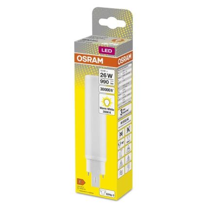 Λαμπτήρας LED G24q-3/10W/230V 3000K - Osram