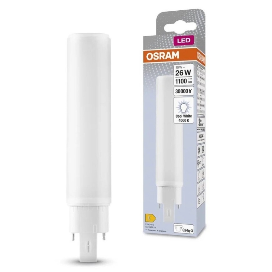 Λαμπτήρας LED G24q-3/10W/230V 4000K - Osram