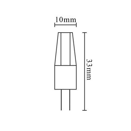 Λαμπτήρας LED G4/1,5W/12V 4000K