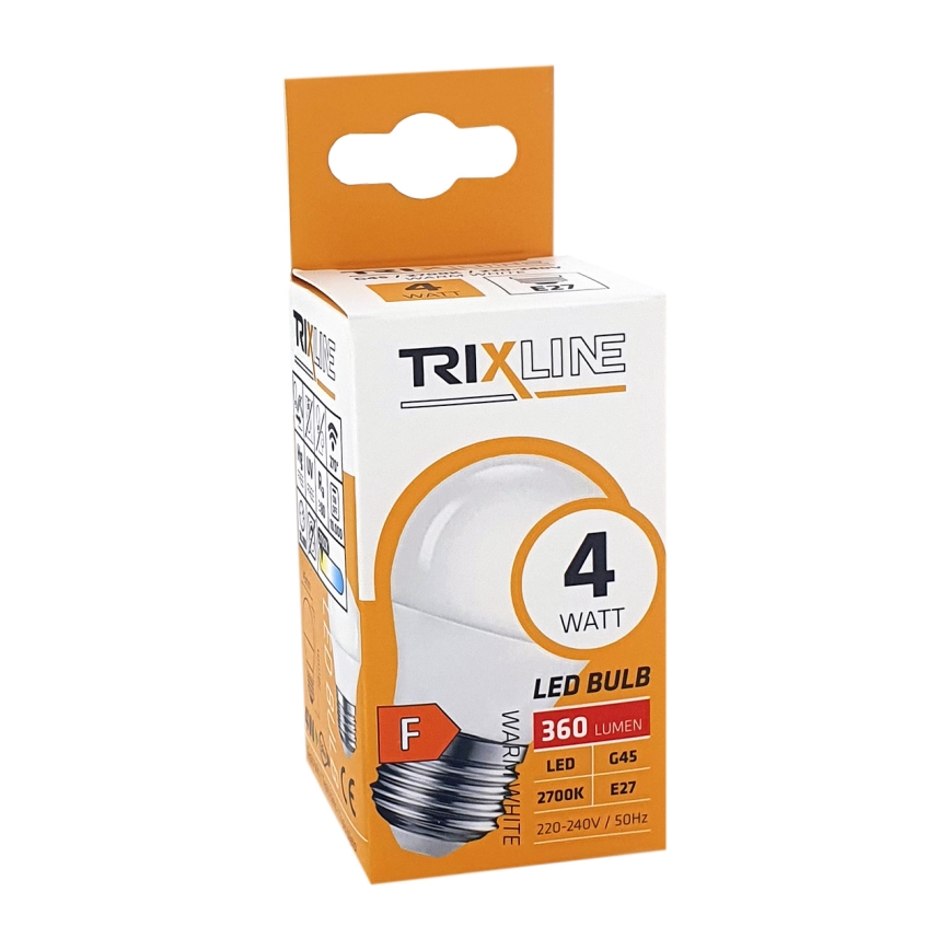 Λαμπτήρας LED G45 E27/4W/230V 2700K