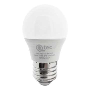 Λαμπτήρας LED G45 E27/5W/230V 4200K