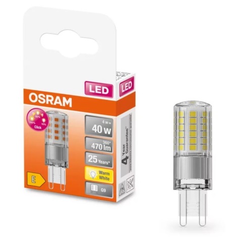 Λαμπτήρας LED G9/4W/230V 2700K - Osram