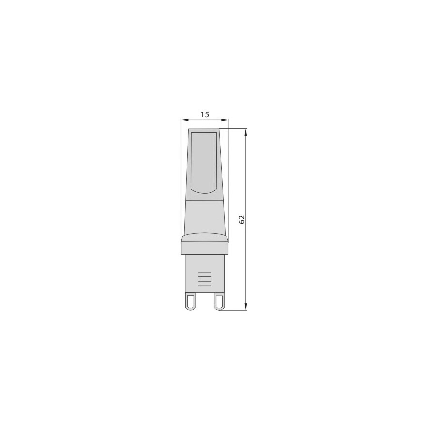 Λαμπτήρας LED G9/4W/230V 3000K